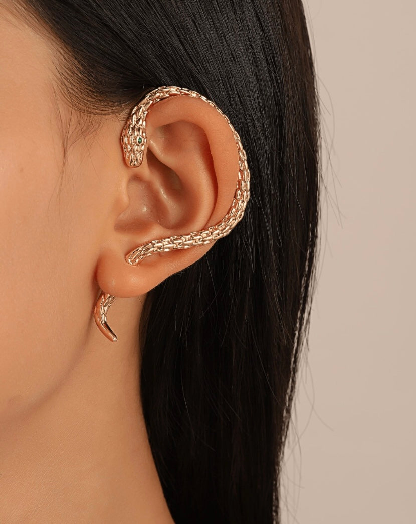 Snake Cuff Earring by Tashyam